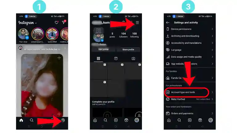 2025 में Instagram Se Paise Kaise Kamaye: पैसे कमाने के Best तरीके, रोजाना ₹2000 तक कमाए 2 Instagram Profile को Professional Account में कैसे बदलें